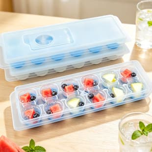 Factory Wholesale Refrigerator Freezer Small Ice Ball Grid, Grape Ice Ball Round Block Quick Freezer Mold, Homemade Ice Box Creative
