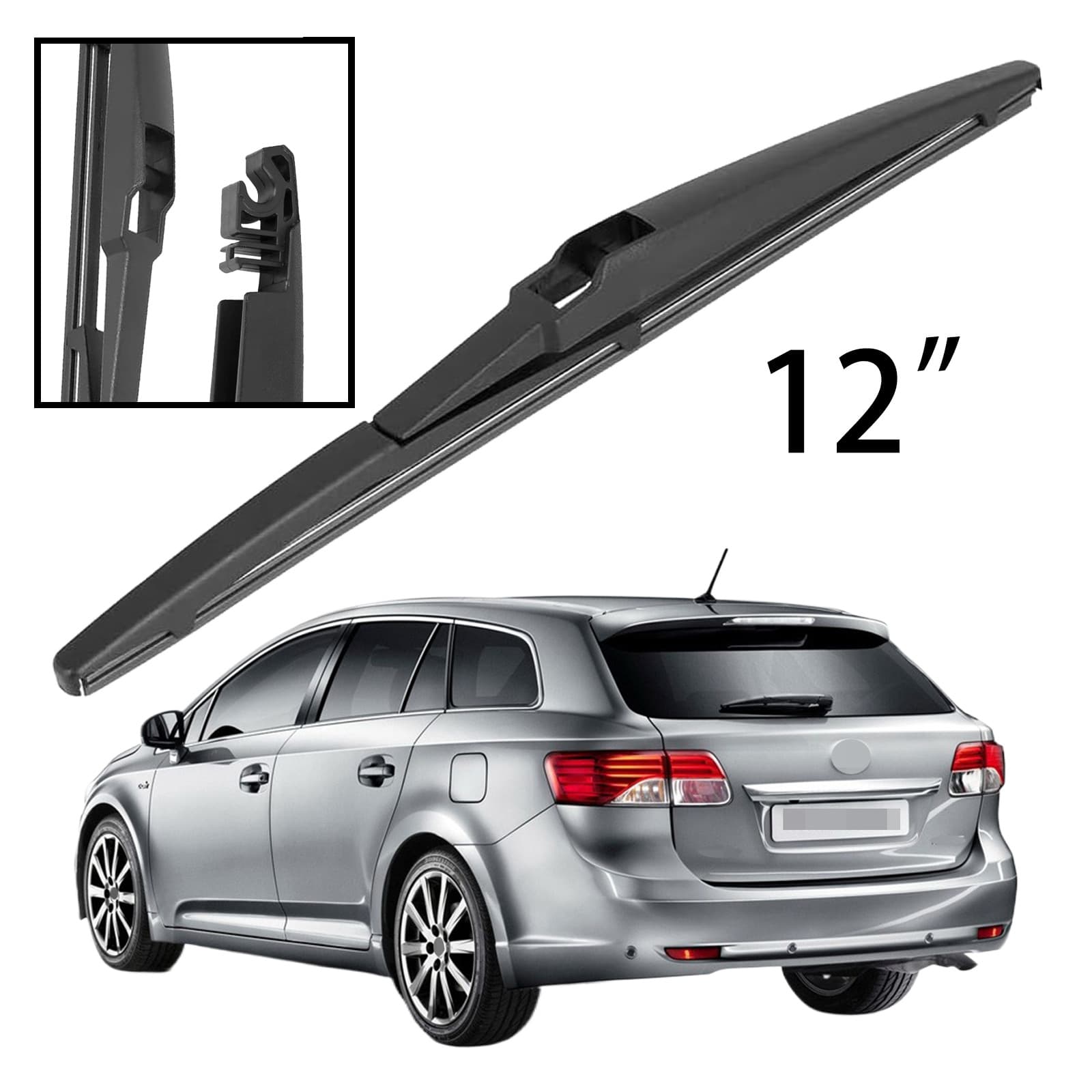 12" Rear Windshield Wiper Blade for Toyota Avensis Wagon T270 2009-2019