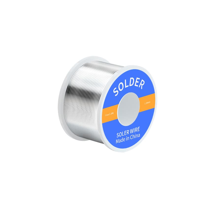 High-purity bright no-clean active solder wire 0.8/1.0mm low melting point leaded rosin core solder wire