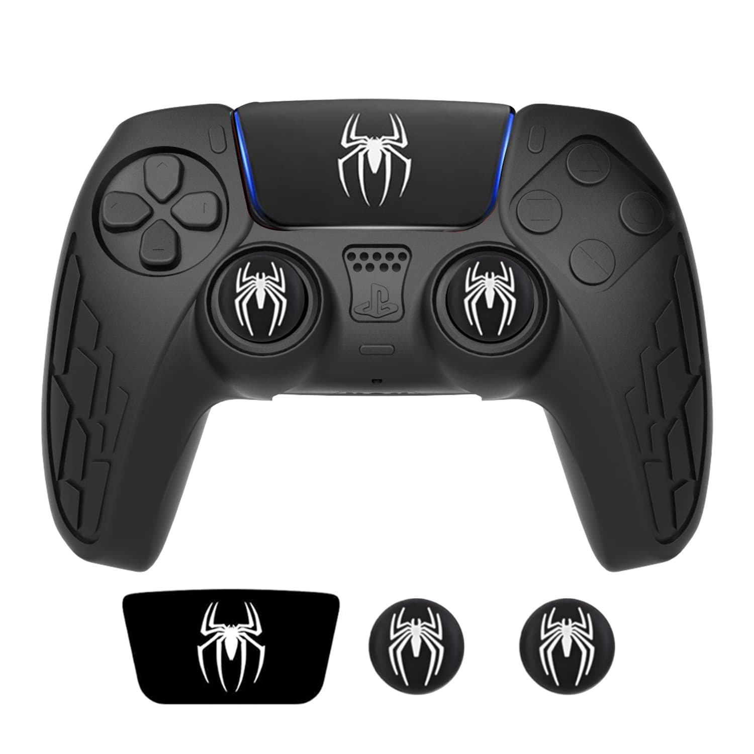 Suitable for Sony PS5 handle protective cover p5 thickened anti-slip cover key cap protective shell accessories drop shipping