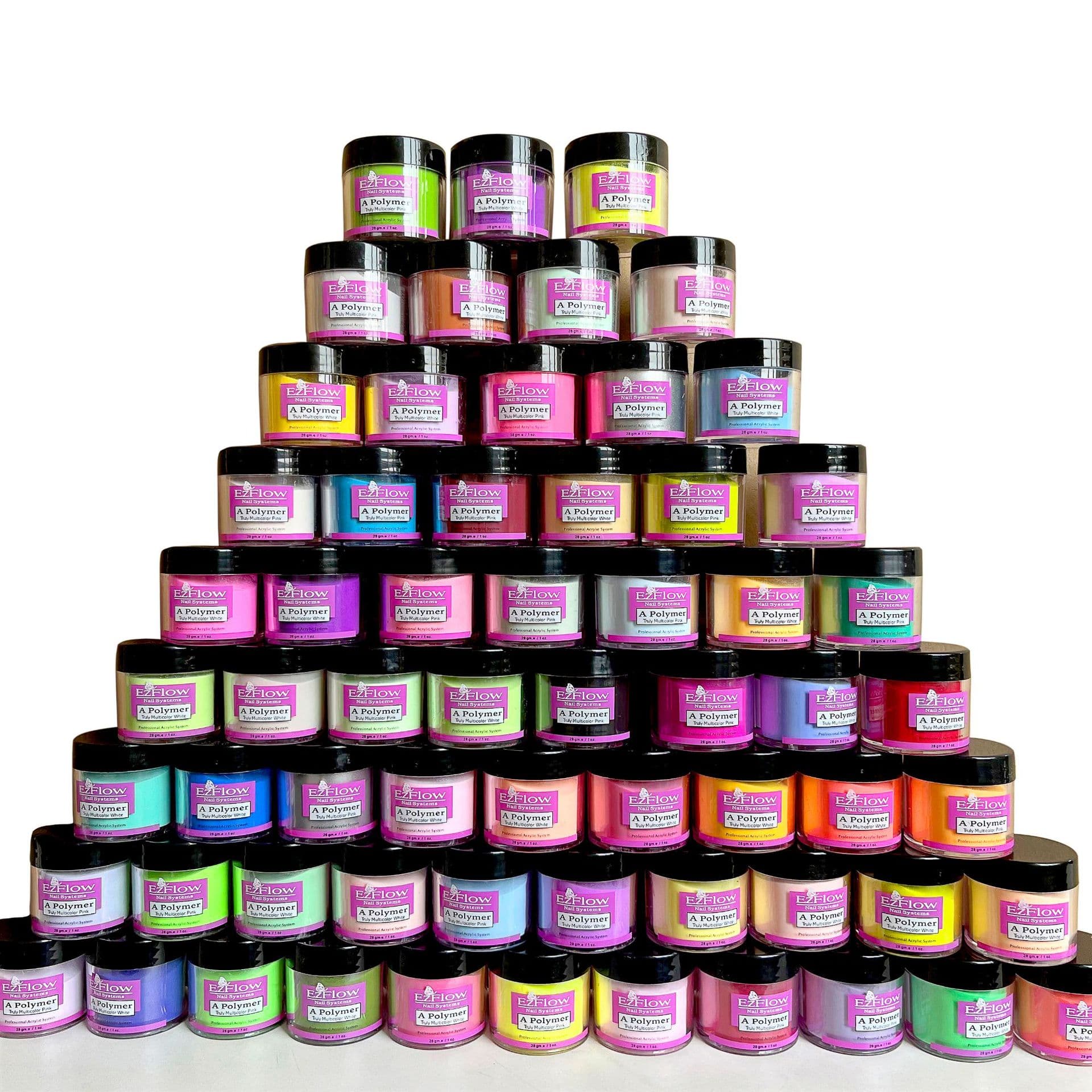 Manufacturer Nail Art Accessories Products Nail Three-color Crystal Powder Carved Glitter Crystal Liquid Set 120 Colors Available