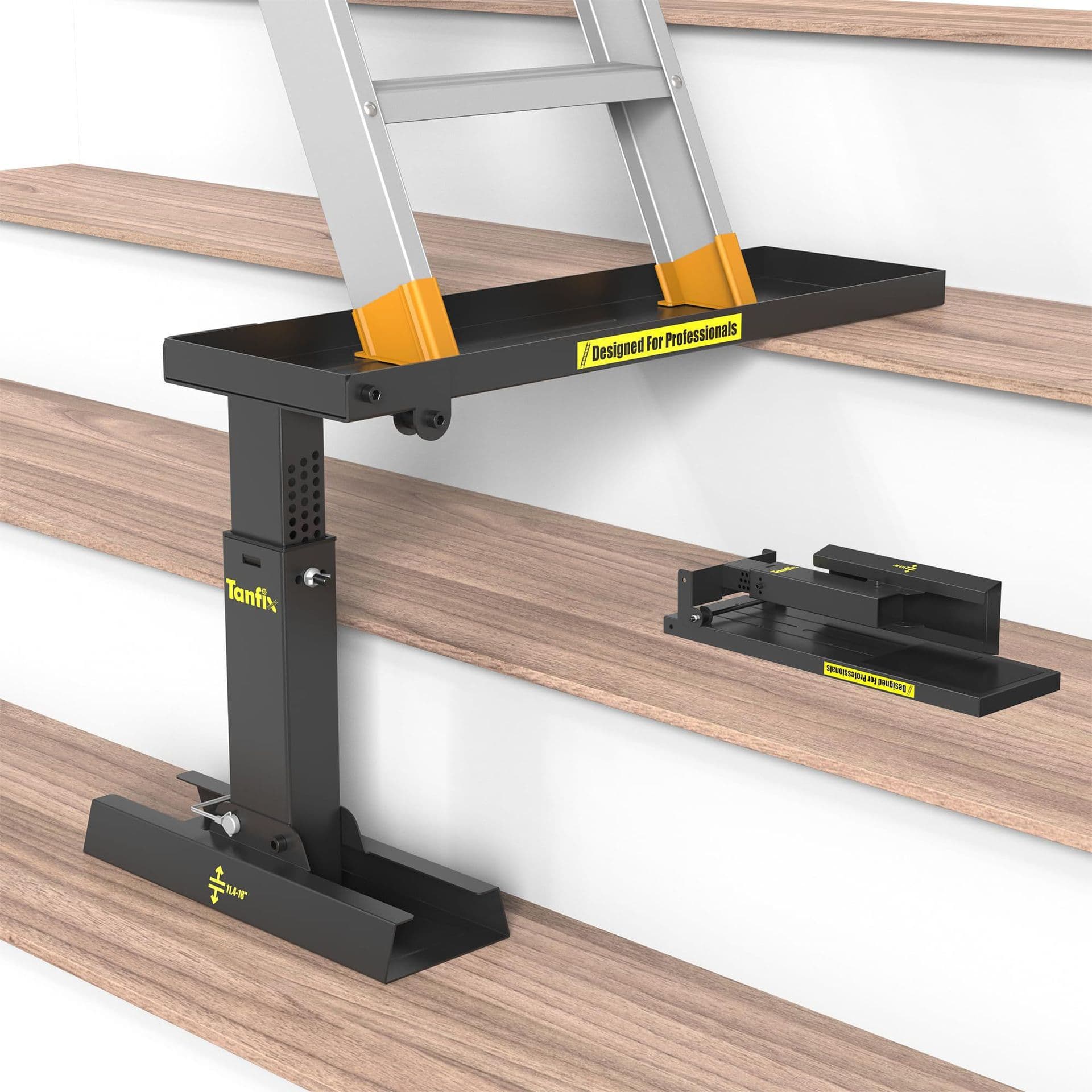 Ladder Leveler, Ladder Foot Pad, Support Base Extender Ladder Extender Pro