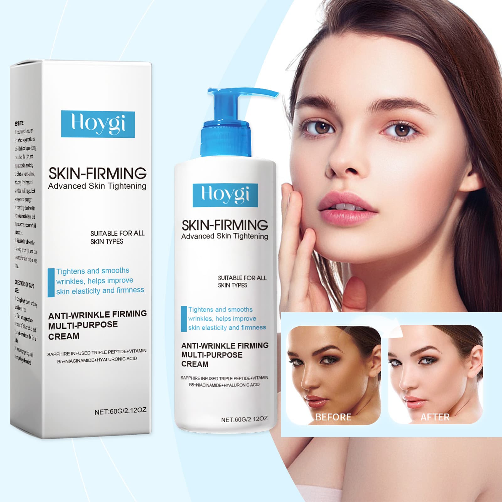 Cross-border Skin Tightening Essence Brightening, Tightening, Skin Moisturizing and Hyrating Facial Body Lotion