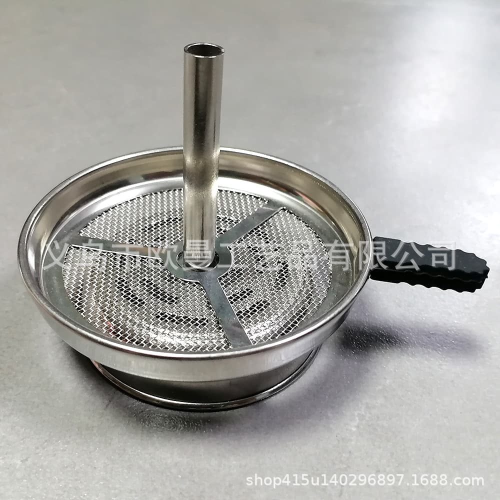 Hookah Factory Hookah Mesh Carbon Screen Chimney Style Hookah Head Chimney Head