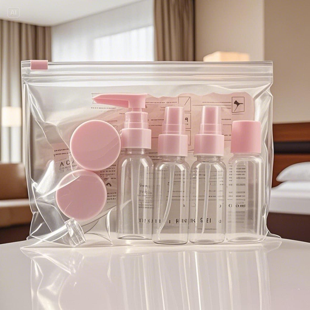 Free Shipping Travel Split Bottle Spray Bottle Set Sample Bottle Portable Skincare Refillable Empty Bottle Sprayer