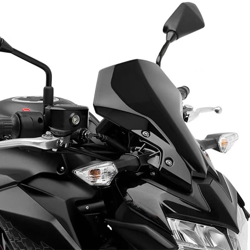 Compatible with Kawasaki Z650 Z900 2020-2024 Modified Motorcycle Front Windshield Wind Deflector