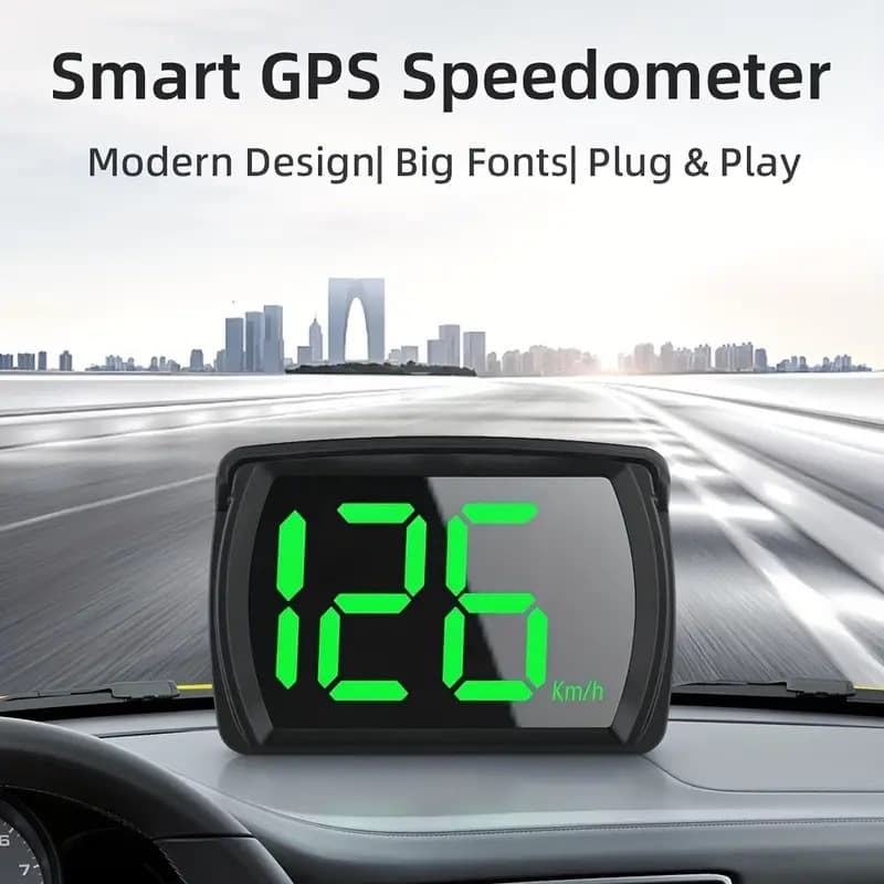 [Cross-border] New Y03 Car HUD Head-Up Display Universal GPS Speed Meter HUD Cross-border Exclusive