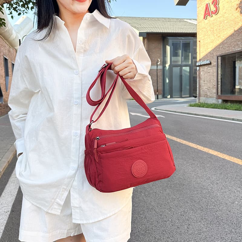 Foreign trade custom-made casual women's bag, high-end shoulder bag, fashionable crossbody bag, urban simple outing, beautiful mother bag