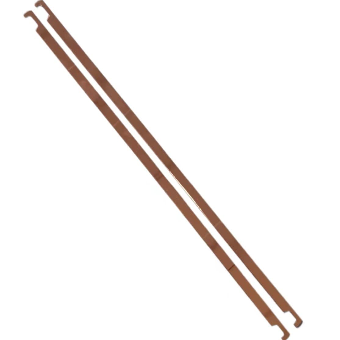 Electroplated Golden Hook Iron Strip, File Hanging Bar, Golden Hanging Strip