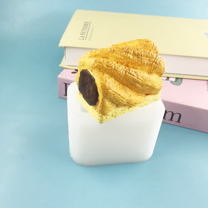 Silicone Squishy Mold Spiral Coil Wrap Mold DIY Handmade Mold Food Grade Silicone Chocolate Mousse Mold