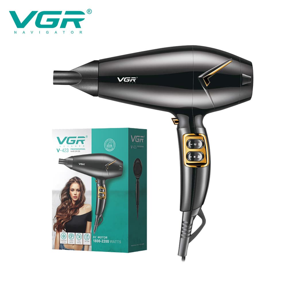 VGR423 New Cross-Border High-Power Household Hair Dryer, Constant Temperature Hair Care, Barber Shop Hair Dryer Wholesale