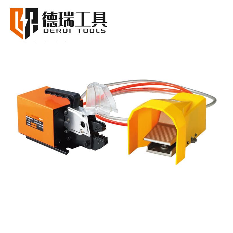 Cross-Border Hot Sale AM-10 Pneumatic Terminal Crimping Machine, Cylinder-Driven Foot Pedal Wire Crimper