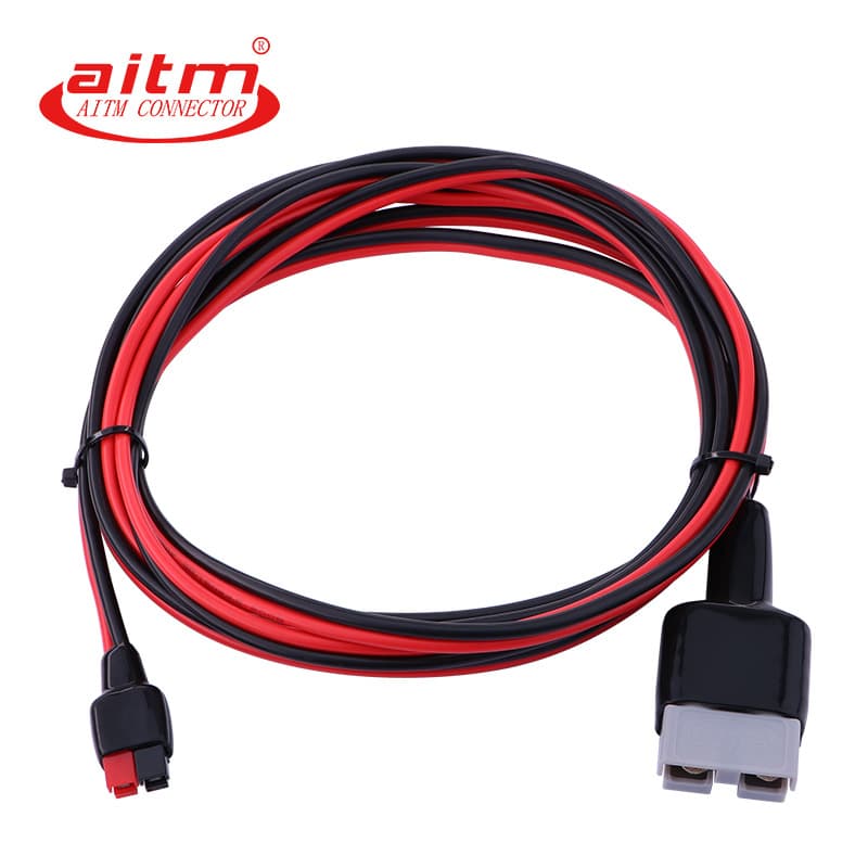AITM Processing Customization Single-Pole Plug PP15/30/45A Wiring 50A Dual-Pole Connector 16AWG Power Cord