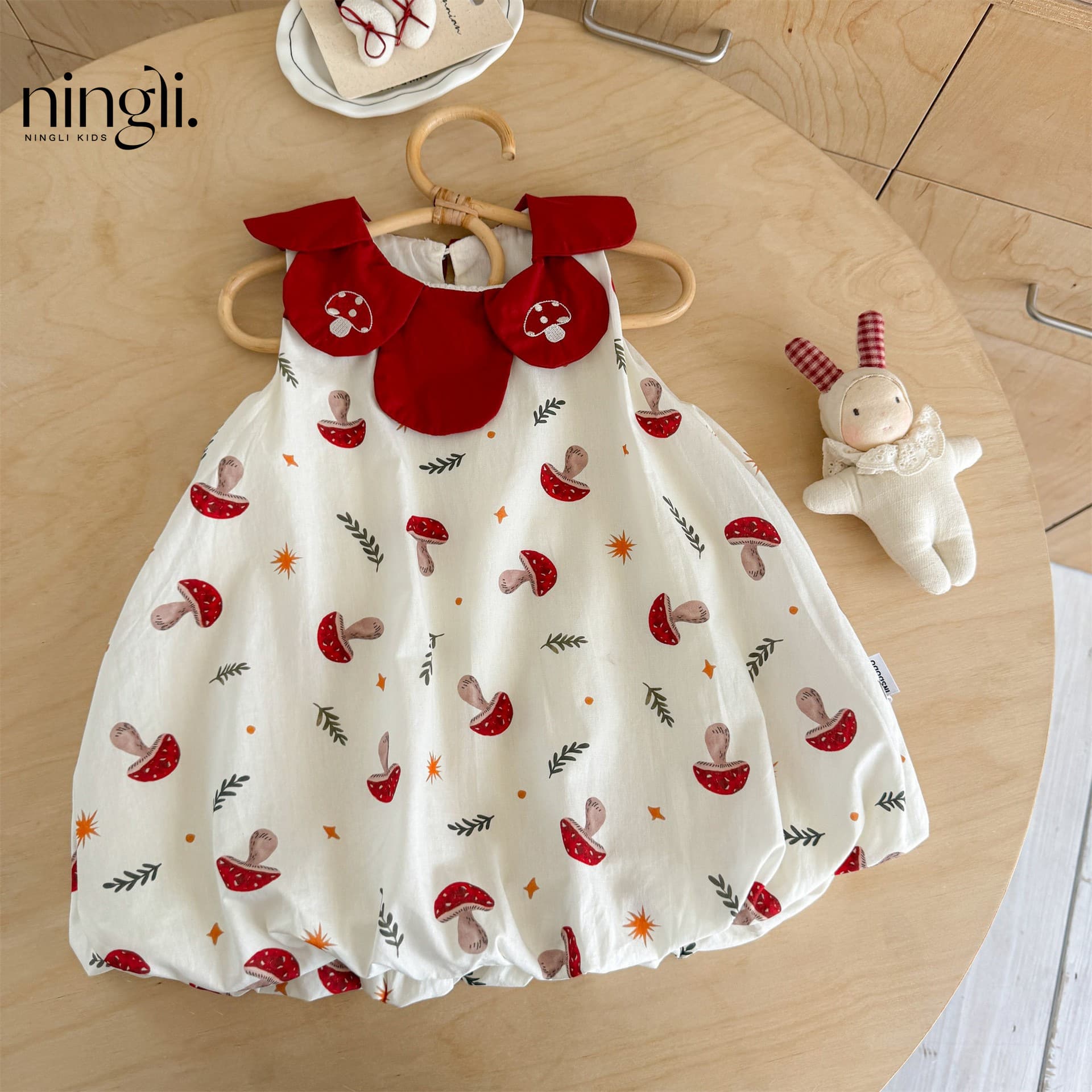 【Ningli】Girls Dress Baby Princess Dress Children's Birthday Party Gown Infant Clothing