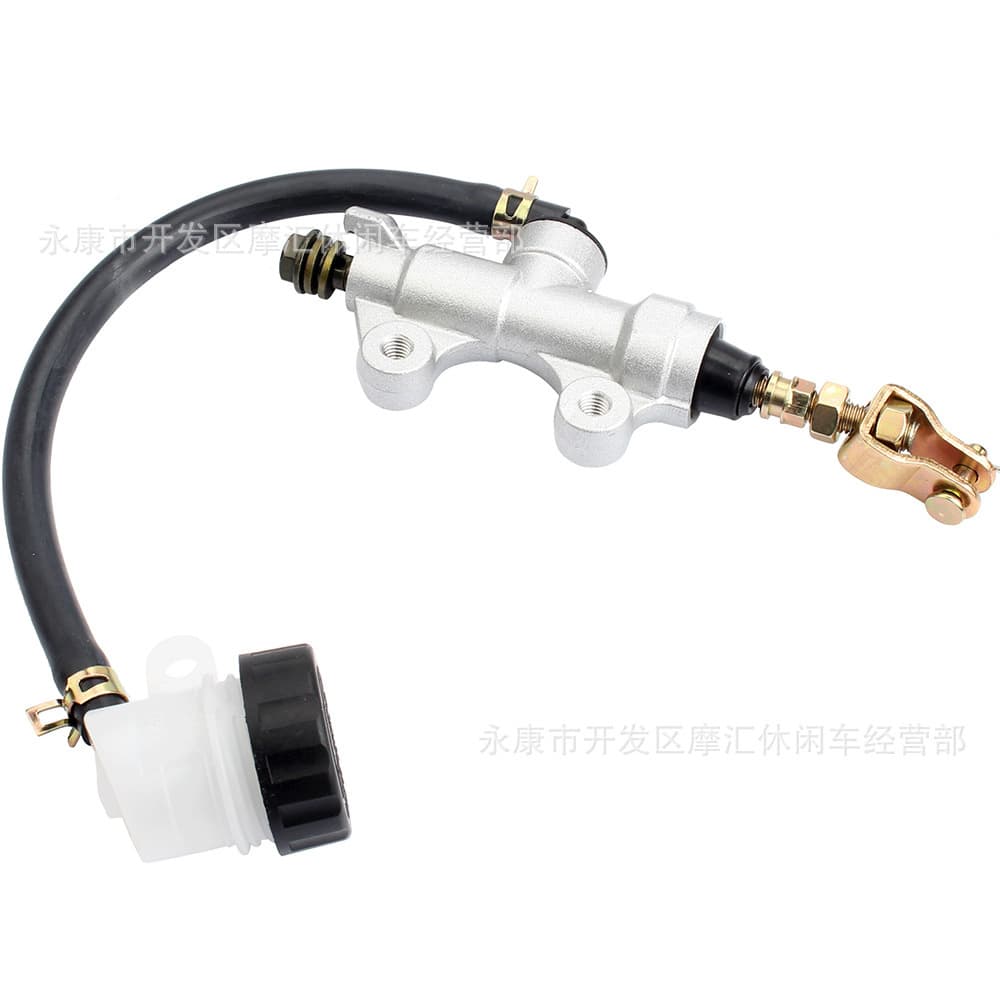 Suitable for Arctic Cat Arctic Cat 400 500 650 2X4 rear brake upper pump conjoined one-word pump silver