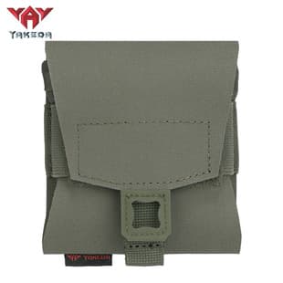 YAKEDA New Series Anti-IR Portable Storage Bag, Nylon MOLLE Foldable Collection Pouch, Tactical Recovery Bag