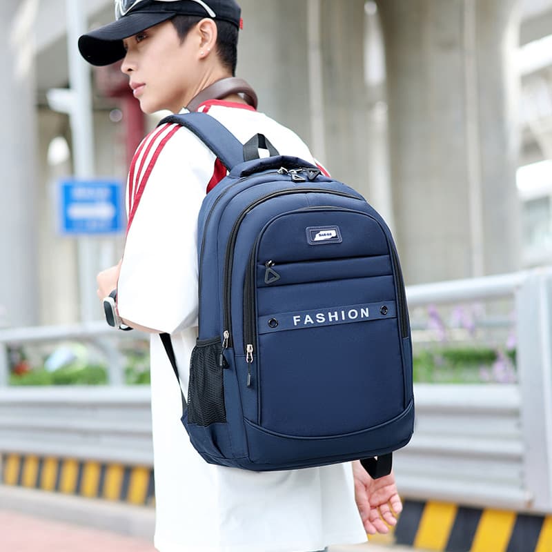 Cross-border fashion backpack men's casual travel commuter computer backpack short-distance business trip office business men's backpack