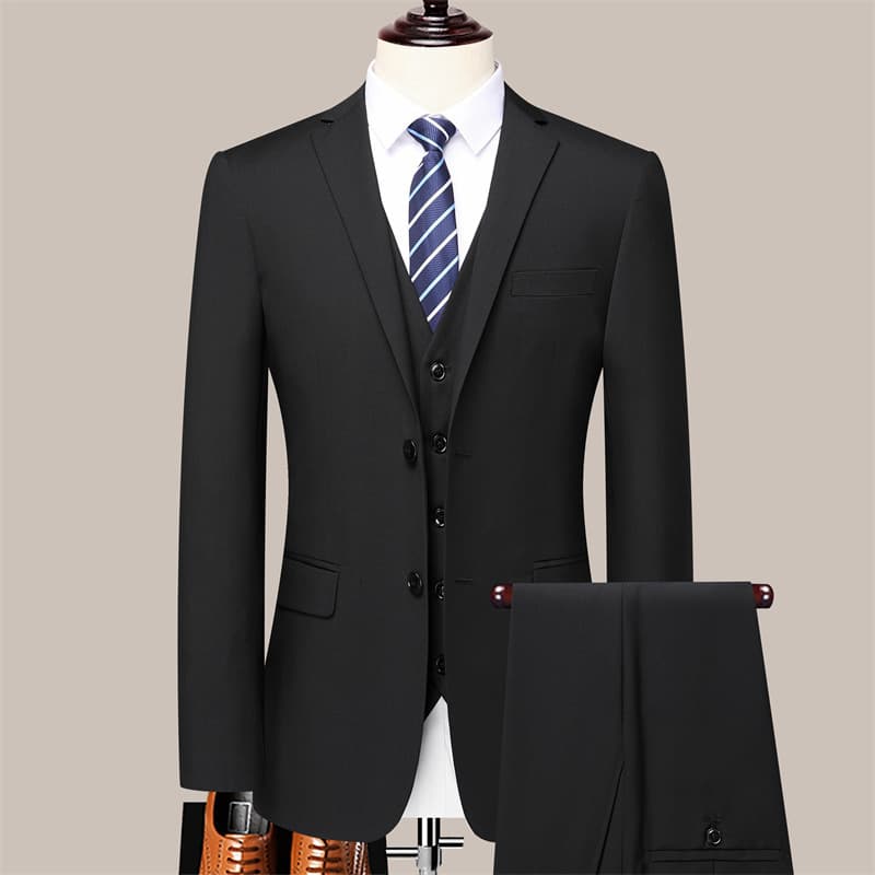 2026 export foreign trade men's suit suit two-piece professional work clothes suit three-piece suit
