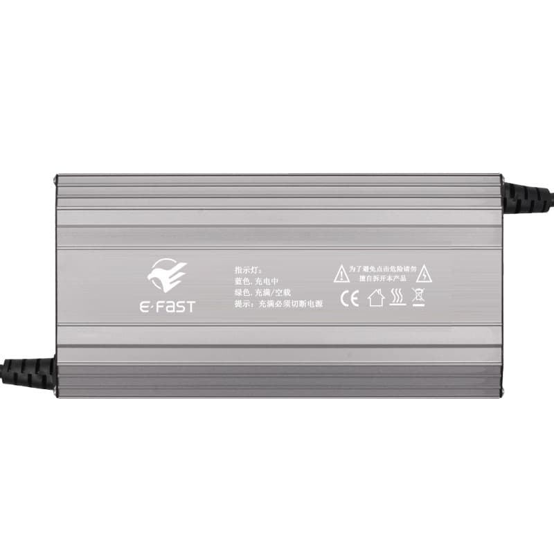 E-FAST lithium battery 48V10A high power electric vehicle aluminum shell charger 54.6V58.4V lithium battery charger