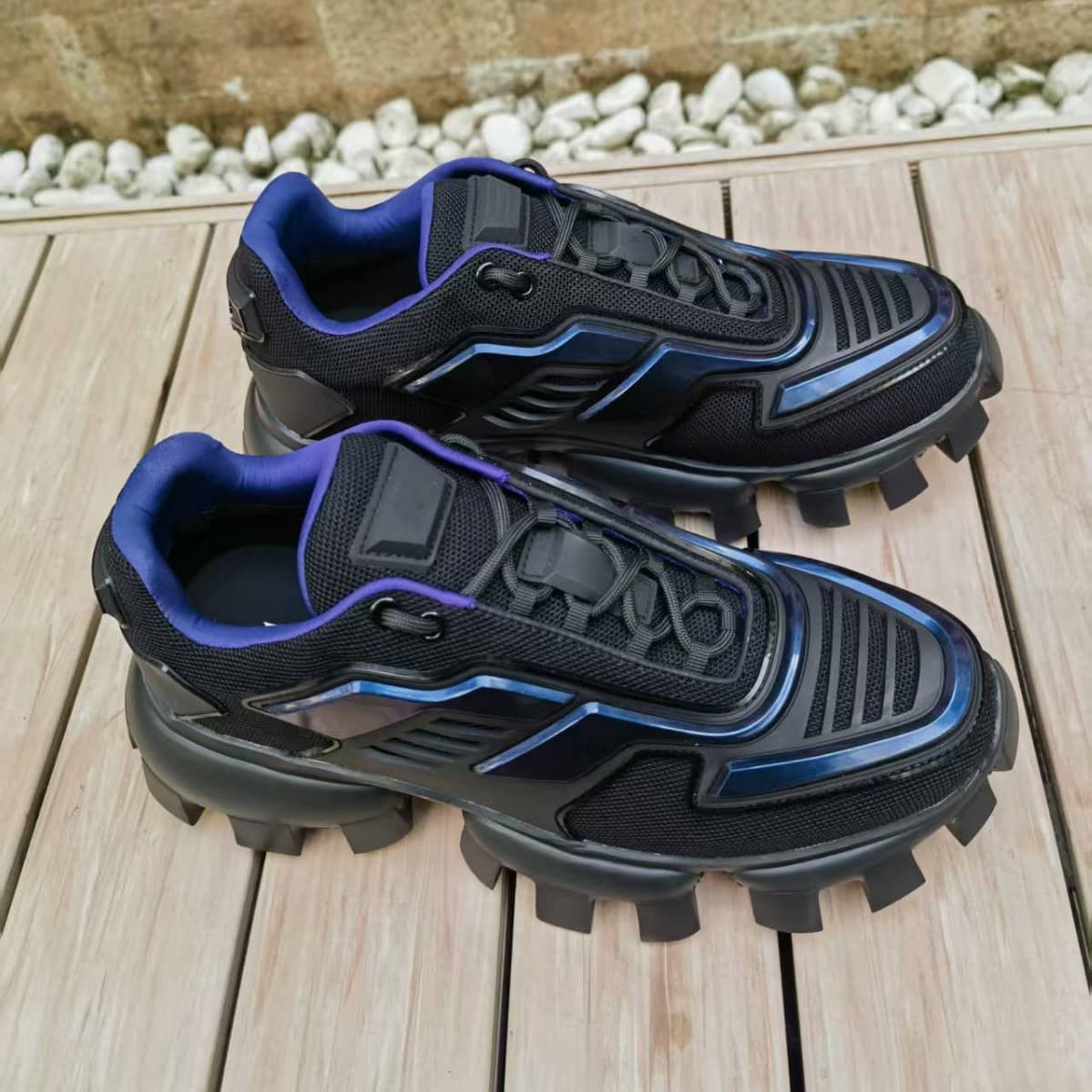 Couple Retro Chunky Sneakers Heightening Functional Dad Shoes with Giant Tooth Sole Breathable Casual Shoes for Men and Women Cross-Border Hot Sale