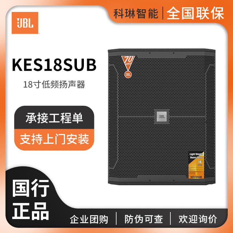 JBL KES18SUB Subwoofer Bar Entertainment Stage Performance Conference Room Home KTV Audio System
