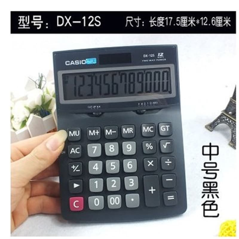 Casio Calculator GX-12s DX MS 120S Office Business Portable Casio Calculator
