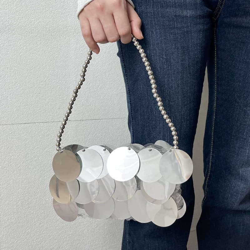 2025 New Fashion Party Sequin Bag Unique Niche Design Versatile Women's Handbag