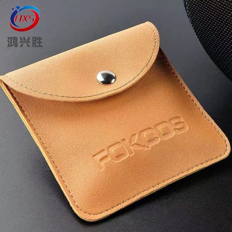 Manufacturer Supply Snap Closure Flap Bag, Jewelry Storage Bag, Fashion High-End LOGO Printed Snap Velvet Bag