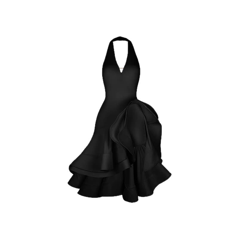 ZYM Adult Dress Exquisite Heavy Craft Latin Dance Advanced Practice Dress with Built-in Bra and Panties
