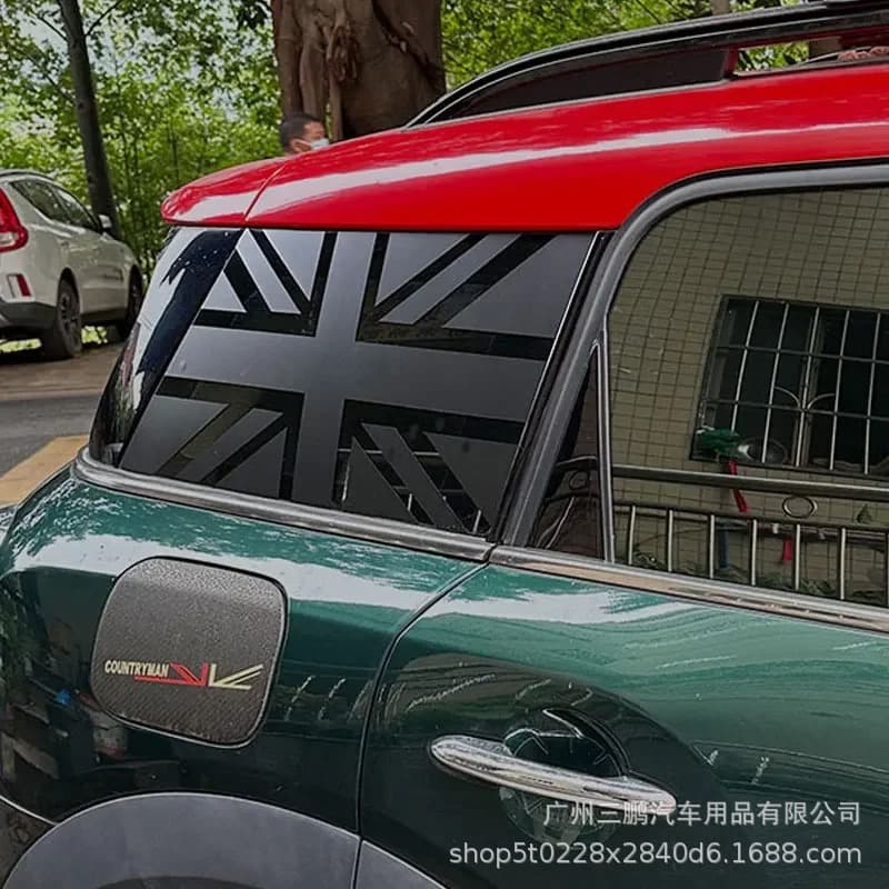 Mini Cooper R60 R56 F56 F55 F57 F60 F54 Car Rear Window United Kingdom Flag Sticker