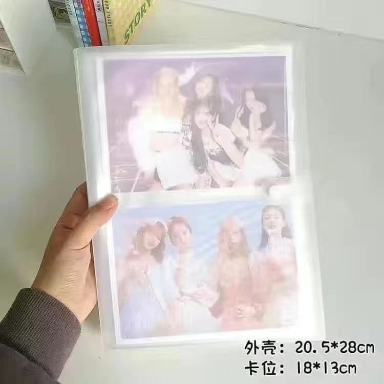 Polaroid Insert Photo Album, Postcard Small Card Storage, Memorial Card Album, Photo Collection 3/4/5/6/7/8 Inch