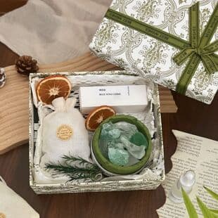 New Wild No-Flame Essential Oil Aroma Stone Diffuser Gift Box, Niche Premium Feel, Souvenir Birthday Gift for Women