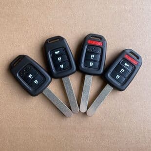 For Honda 2/3/4 Button Accord Fit Honda Flip Key Case Car Flip Remote Key Shell