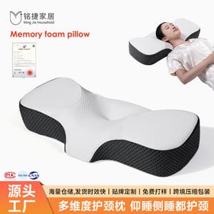 Pillow Memory Foam Neck Pillow Side Sleeping Ergonomic Pillow Slow Rebound Memory Pillow Cross-border Wholesale
