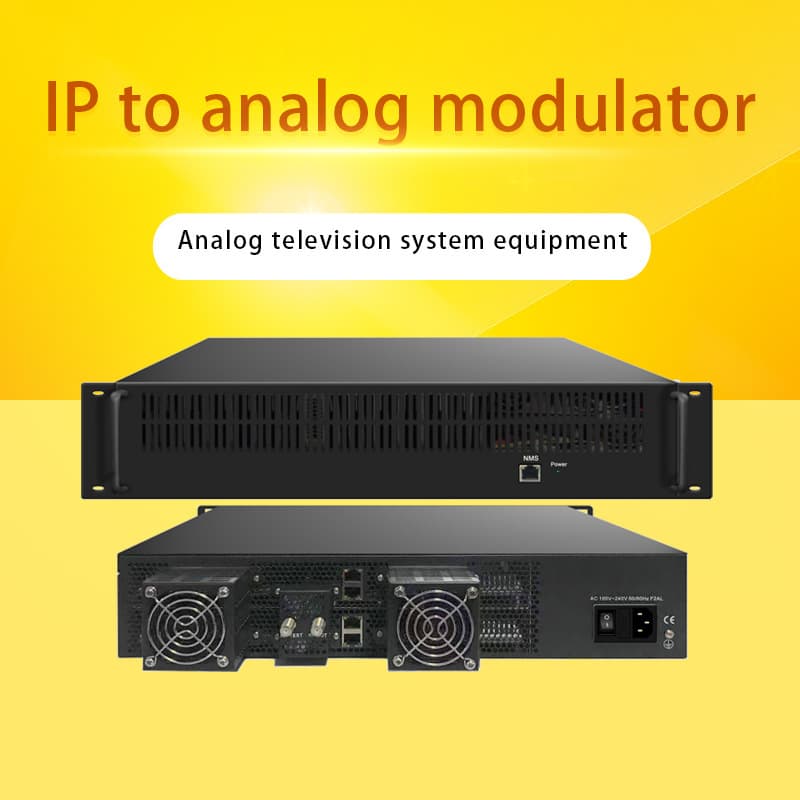 64-channel IP-to-analog modulation all-in-one machine, digital-to-analog all-in-one machine, hotel and guesthouse front-end equipment