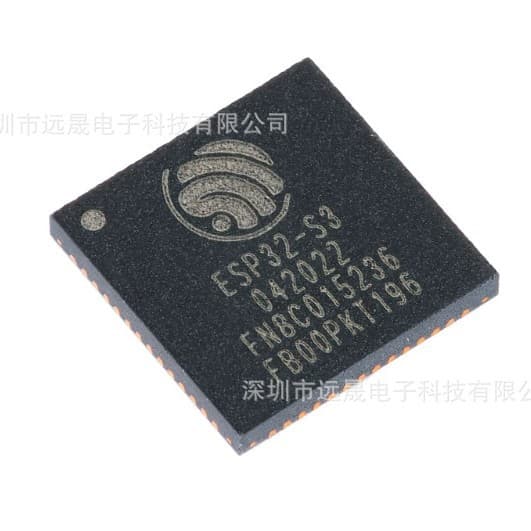 ESP32-S3FN8 QFN-56 Wi-Fi+Bluetooth 5.0 8MB Flash 32-bit Dual-Core MCU Chip