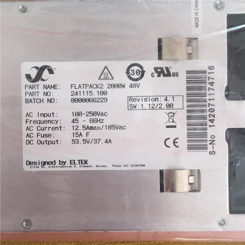 ELTEK Yida Module 241115.100 Rectifier Module Monitoring Power Supply Ample Stock Wholesale and Retail