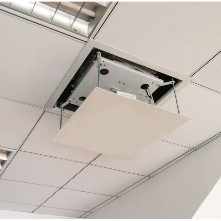 Factory direct sales of 1-meter electric projector ceiling mount, electric projector ceiling bracket, 7KG load capacity.