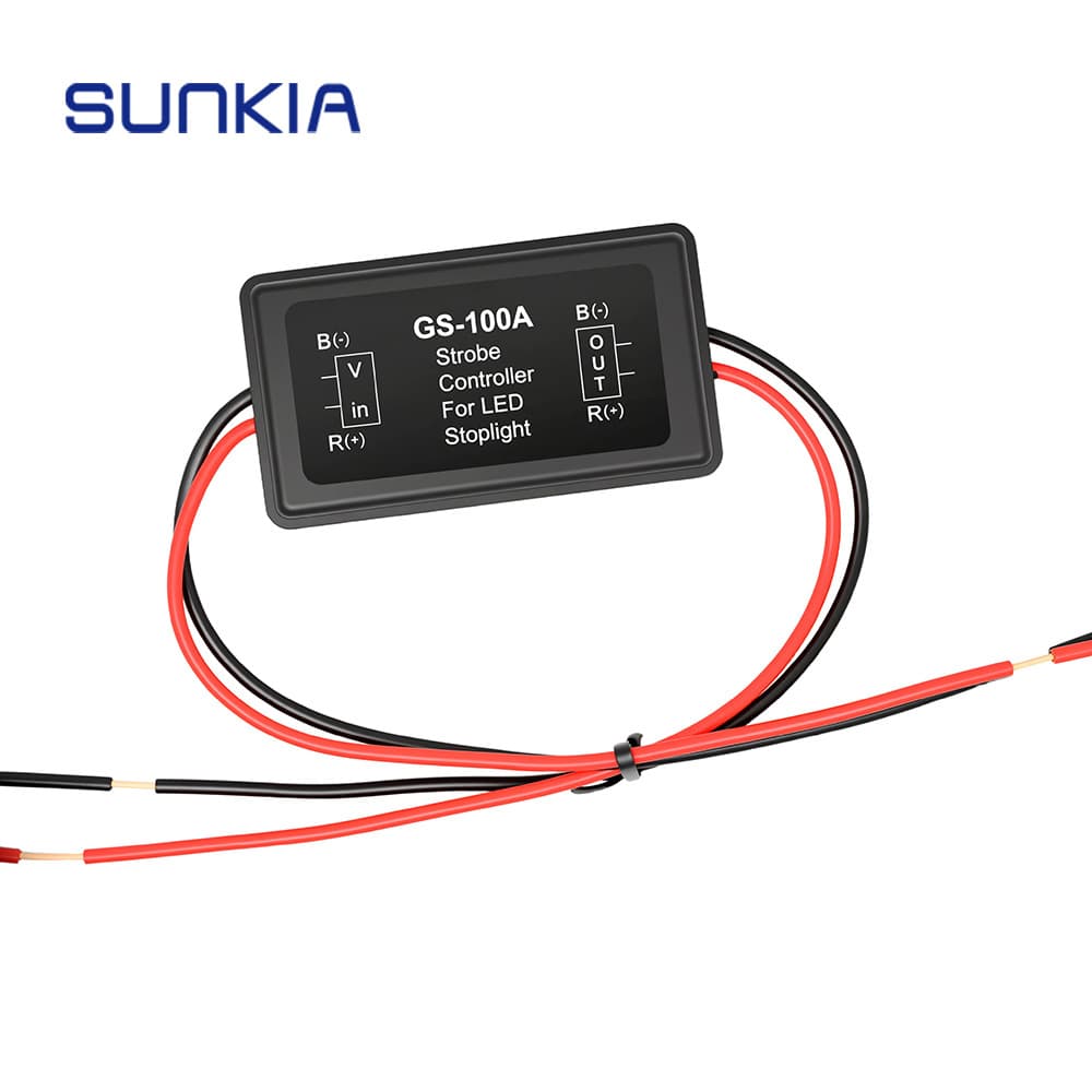 Car light strobe controller GS-100A/B car and motorcycle LED brake light strobe