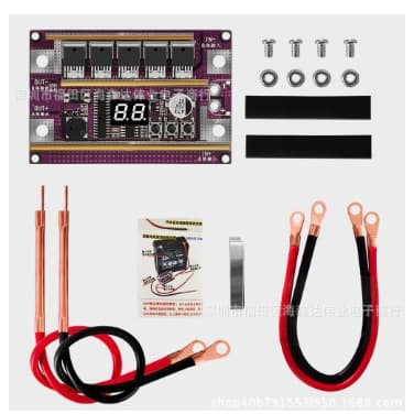 K99 small automatic spot welding diy full set of accessories 18650 lithium battery spot welding machine pen control motherboard butt welding machine