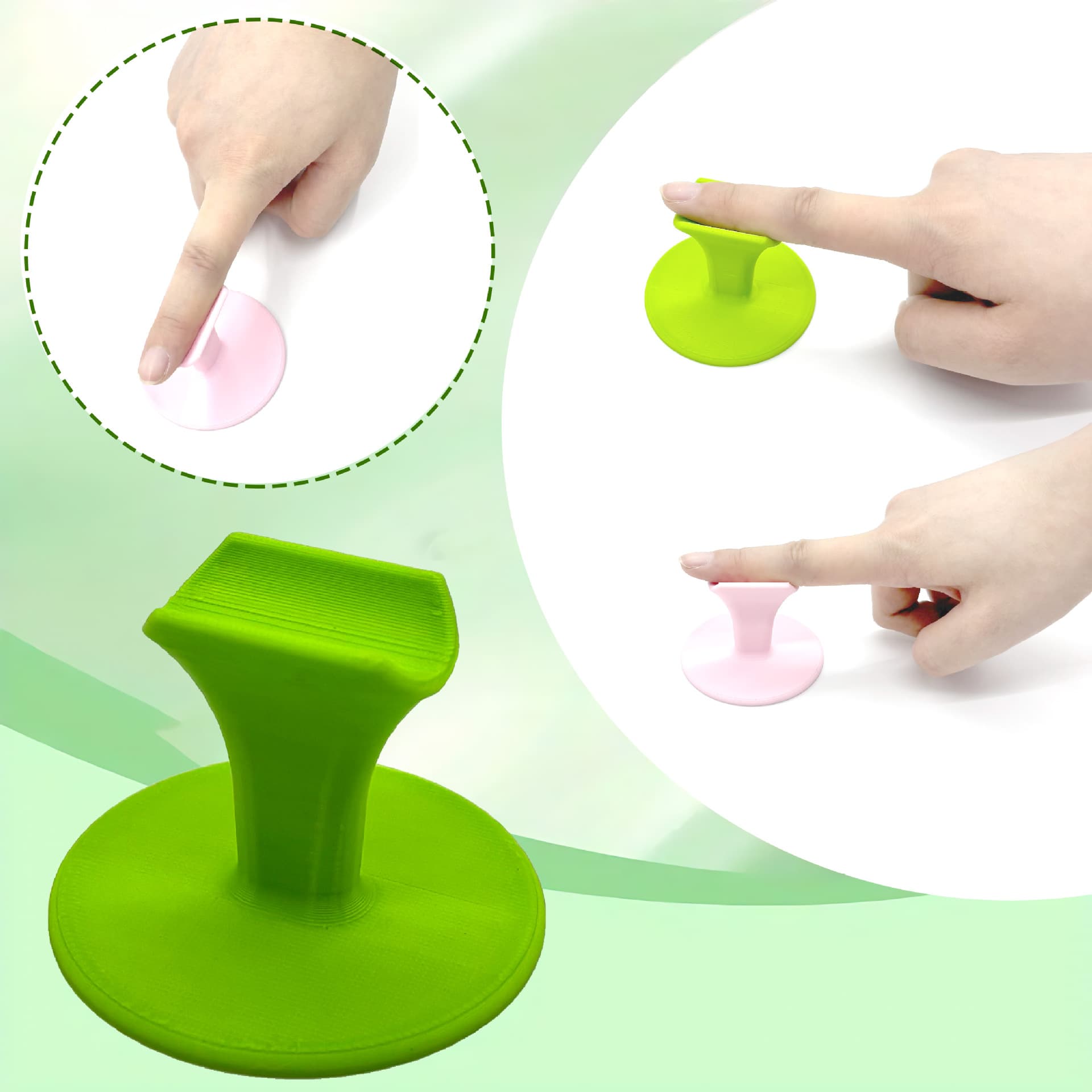 Cross-border new style personalized creative desktop finger support frame, manicure finger support frame, plastic manicure tray