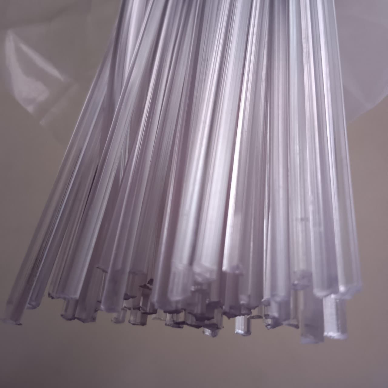 Round Strand Transparent PVC Welding Rod, Transparent Triangle PVC Welding Rod, Transparent Single Strand PVC Welding Rod, 3.2mm PVC Welding Rod
