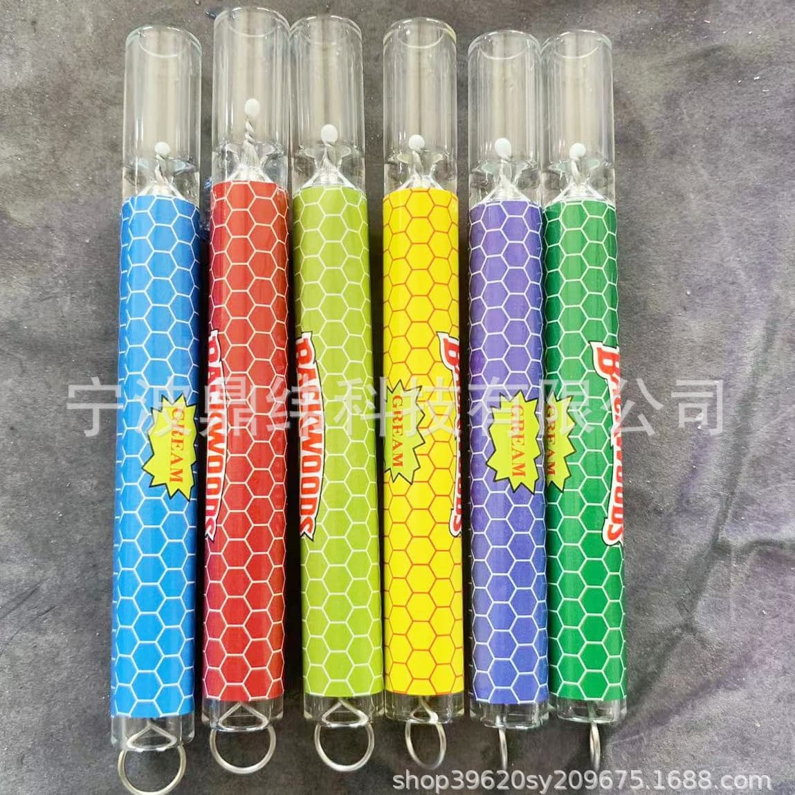 Factory direct supply of transparent glass straws, glass cigarette tubes, glass OG tubes with new decals and stickers.