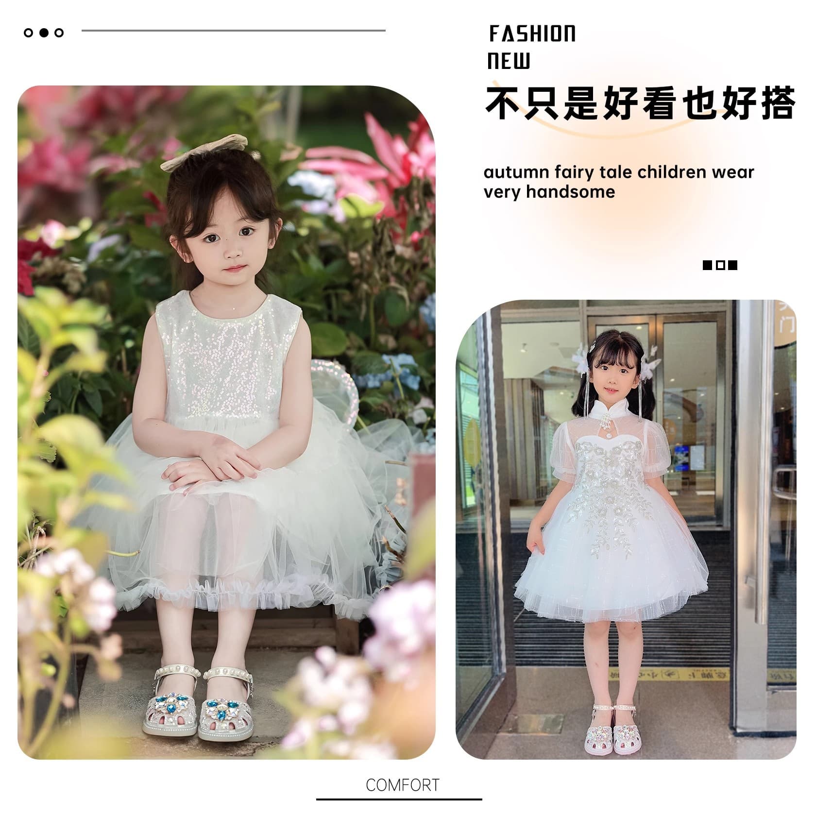 Girls Princess Closed-Toe Sandals 2025 New Summer Style Crystal Rhinestone Shoes for Toddlers