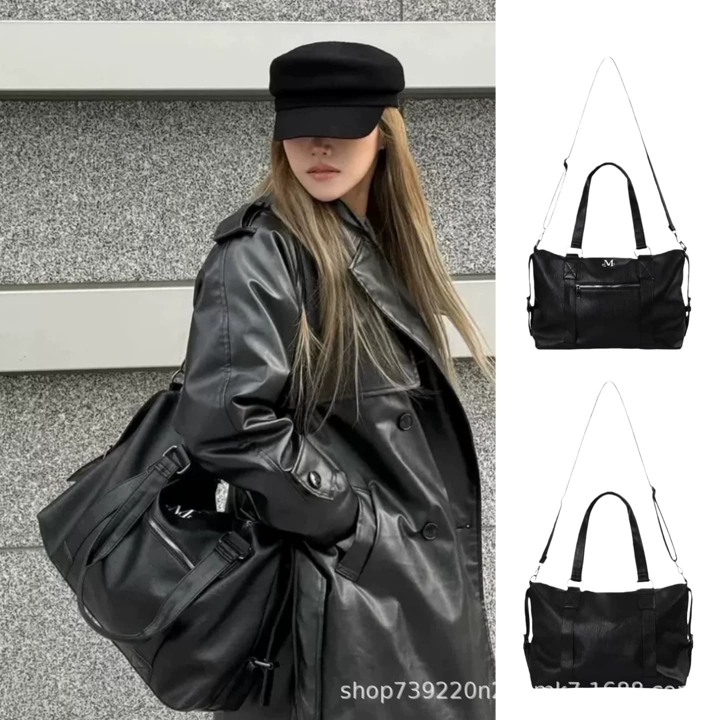 Korean niche mucent new handbag large capacity versatile shoulder crossbody bag trendy commuter bag for women