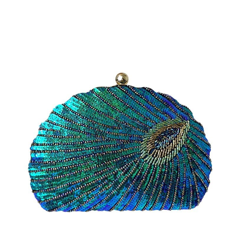 Jinshang factory direct sales cross-border Chinese retro dinner bag beaded sequins heavy industry bead embroidery bag cheongsam handbag