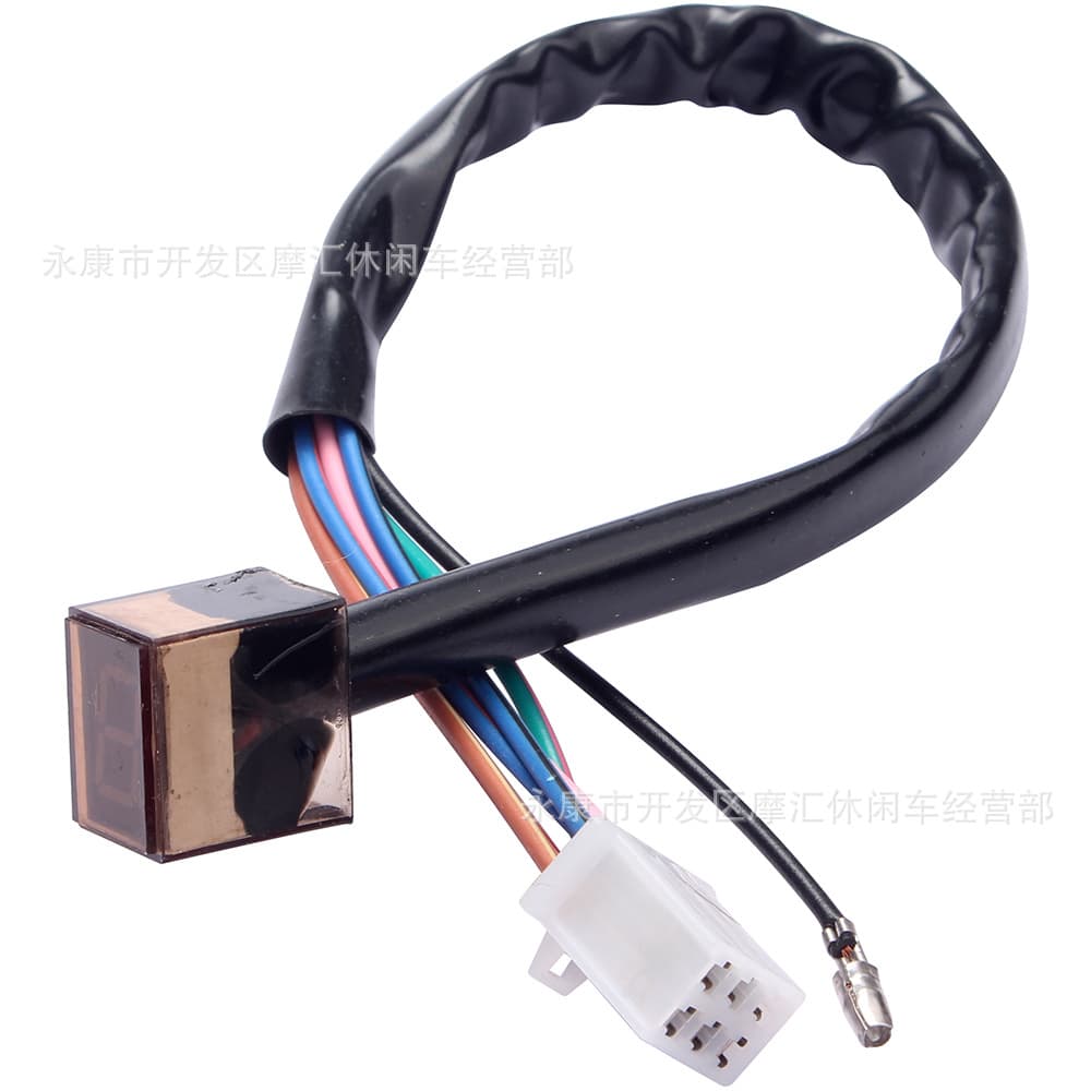 Motorcycle ATV Quad Beach Car Skateboard Accessories LED Digital Gear Indicator Display Shift Rod Sensor