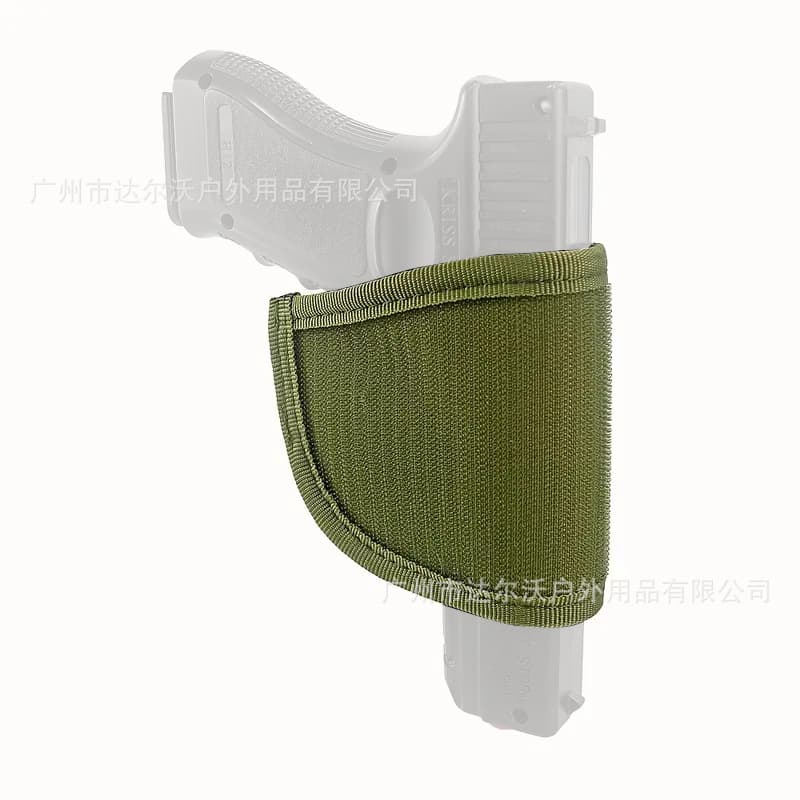 Outdoor Tactical Quick-Draw Holster Universal Concealed Hook-and-Loop Velcro Gun Holster Multi-Function Military Tactical Accessory Pistol Holster