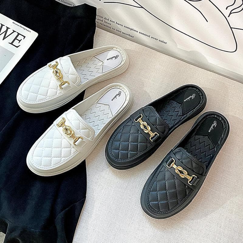 Flat Slippers Casual Slip-ons Comfortable Breathable Slip-resistant Shoes Suitable For Indoor Outdoor Wear