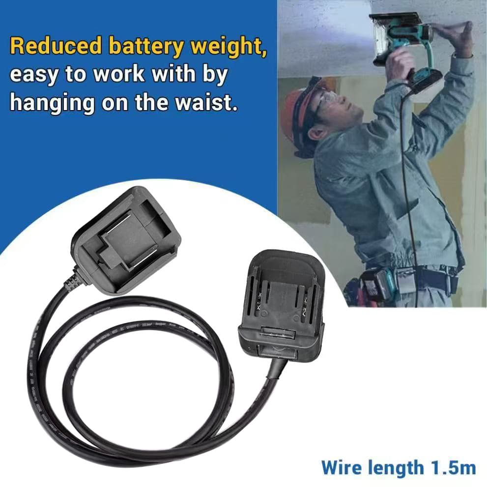 Makita Style 18V 21V Lithium Battery for Power Tools, Electric Wrench, Car Wash Gun, Electric Chainsaw - Battery Separator